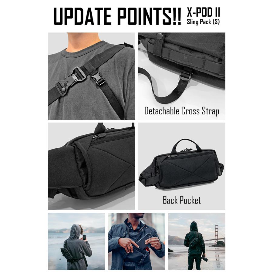 タグ付新品　CODE OF BELL コードオブベルX-pod2 スリングバッグ CODE OF BELL（コードオブベル） ボディバッグ ウエストバッグ ワン