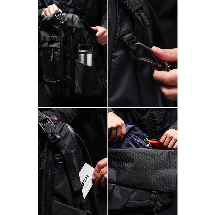 コードオブベル リュック バックパック メンズ ブランド 大きめ 大容量 軽量 撥水 防水 拡張 17/20L CODE OF BELL X-TYPE | CODE OF BELL | 16