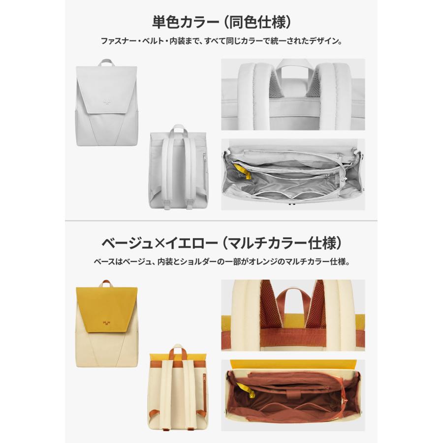 最大42% 8/30限定 MaH エムエーエイチ リュック レディース ブランド 軽量 撥水 13L A4 ヤングバックパック Young Backpack M21C2219B M21d2328B M21c2219B mahk | ブランド登録なし | 12