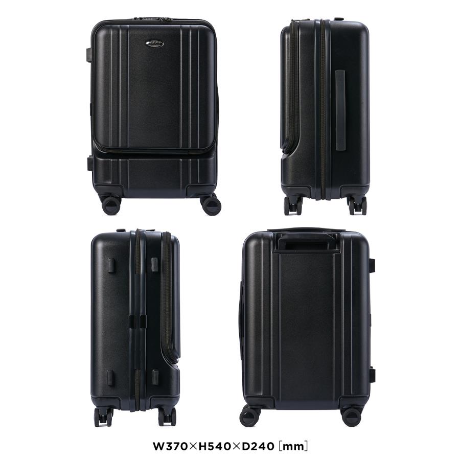 最大53% 8/2まで ゼロハリバートン スーツケース 機内持ち込み Sサイズ SS 33L 軽量 小型 小さめ フロントオープン ZERO HALLIBURTON ZRP-W2s 80520 | ZERO HALLIBURTON | 05