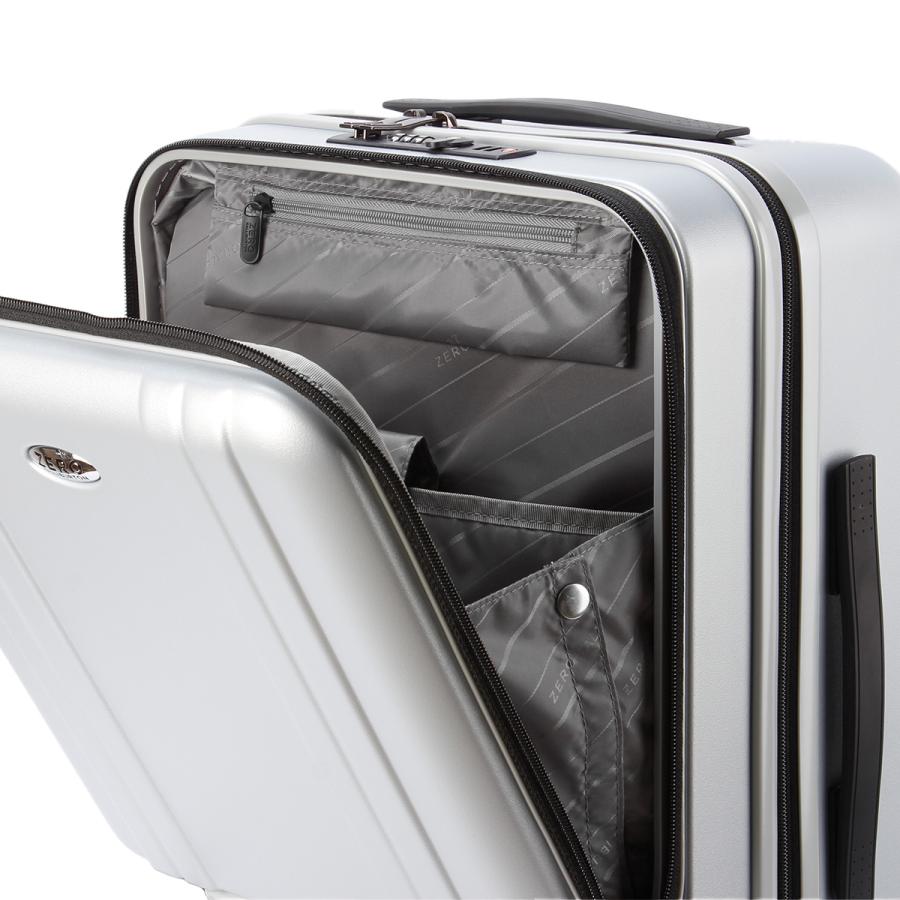 最大51% 12/28限定 ゼロハリバートン スーツケース 機内持ち込み Sサイズ SS 33L 軽量 小型 小さめ フロントオープン ZERO HALLIBURTON ZRP-W2s 80520 | ZERO HALLIBURTON | 09
