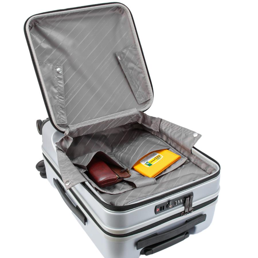 最大51% 4/9限定 ゼロハリバートン スーツケース 機内持ち込み Sサイズ SS 33L 軽量 小型 小さめ フロントオープン ZERO HALLIBURTON ZRP-W2s 80520 | ZERO HALLIBURTON | 10