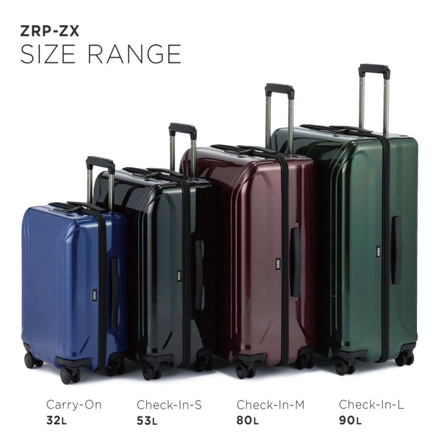 ゼロハリバートン スーツケース Mサイズ 53L 軽量 中型 ファスナータイプ キャリーケース エース ace ZERO HALLIBURTON ZRP-ZX 80532 | ZERO HALLIBURTON | 11