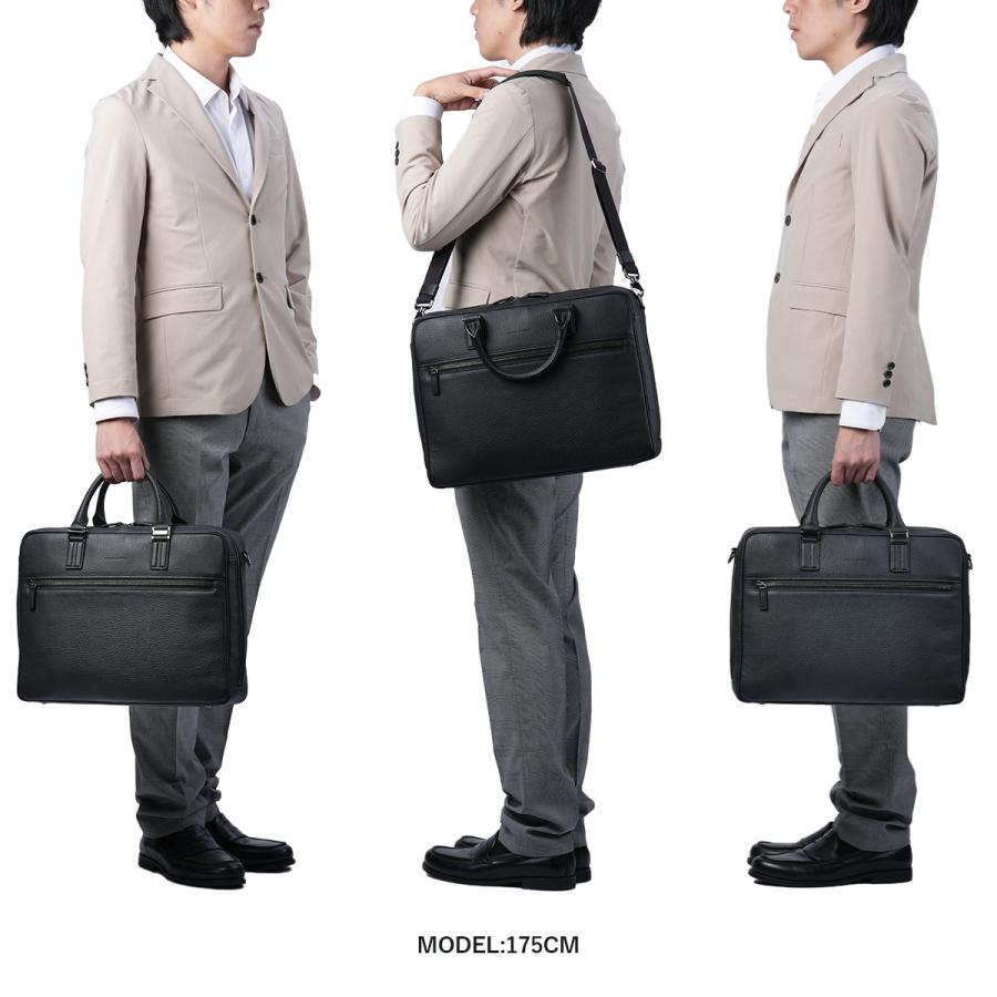 最大50% 3/25限定 ゼロハリバートン ビジネスバッグ ブリーフケース メンズ レザー 本革 通勤 A4 B4 PC 13.3 2WAY ZERO HALLIBURTON MC collection 81442 | ZERO HALLIBURTON | 04