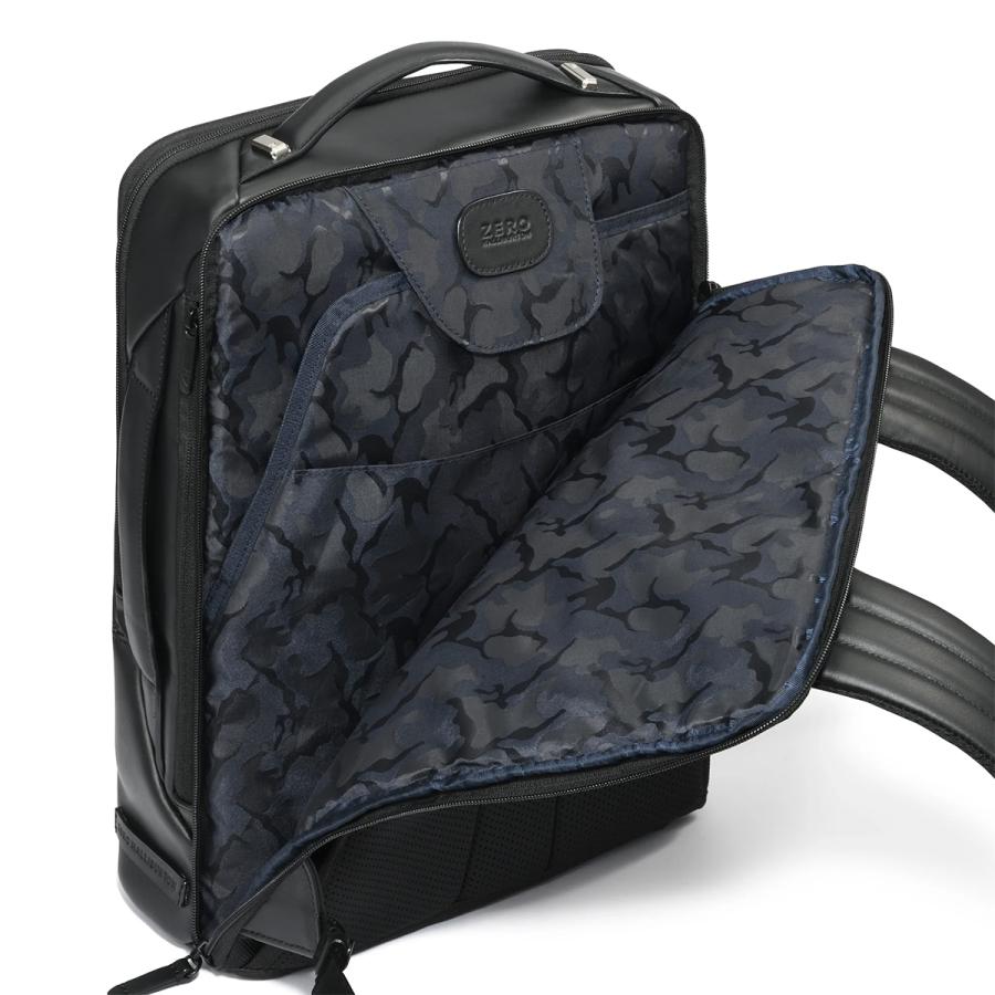 最大50% 3/25限定 ゼロハリバートン ビジネスリュック ビジネスバッグ メンズ ブランド レザー 本革 撥水 A4 13L PC ZERO HALLIBURTON Z PACK type-L2 81501 | ZERO HALLIBURTON | 12