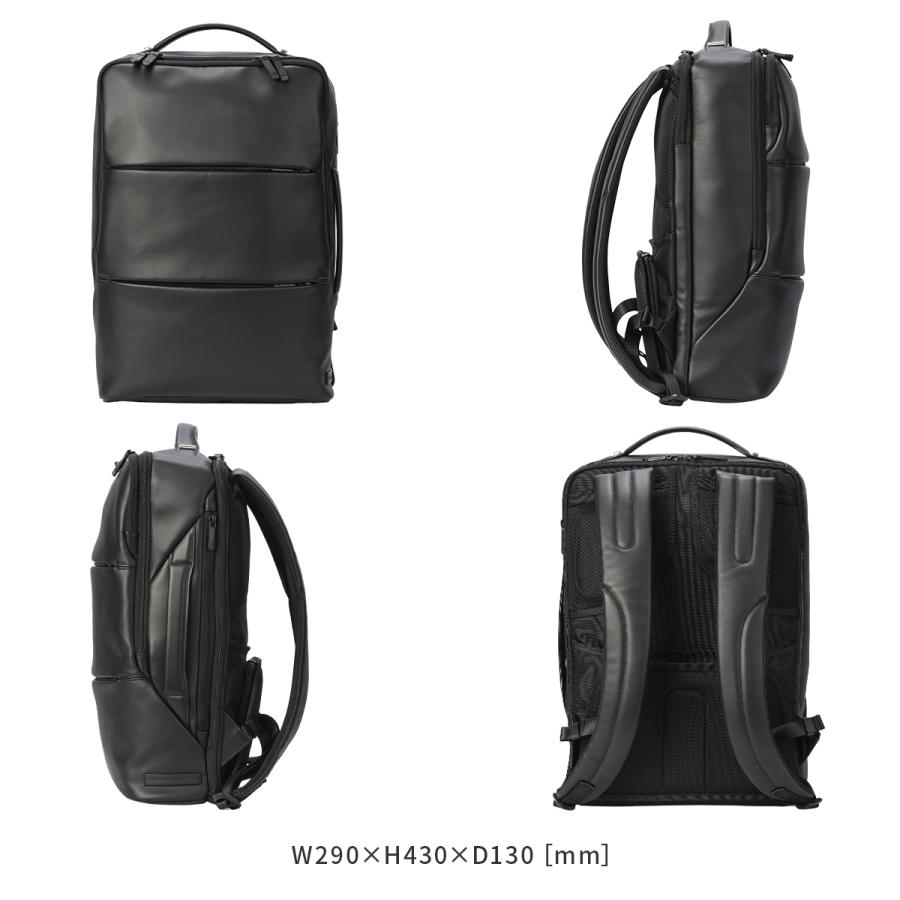 最大50% 3/25限定 ゼロハリバートン ビジネスリュック ビジネスバッグ メンズ ブランド レザー 本革 A4 B4 17L PC収納 ZERO HALLIBURTON Z PACK type-L2 81502 | ZERO HALLIBURTON | 05