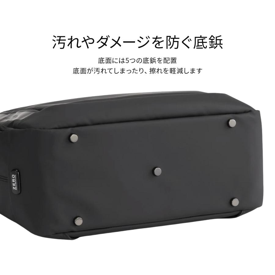ゼロハリバートン トートバッグ ビジネストートバッグ メンズ ファスナー付き 大きめ 大容量 A4 B4 ZERO HALLIBURTON ZFB2 81542 | ZERO HALLIBURTON | 14