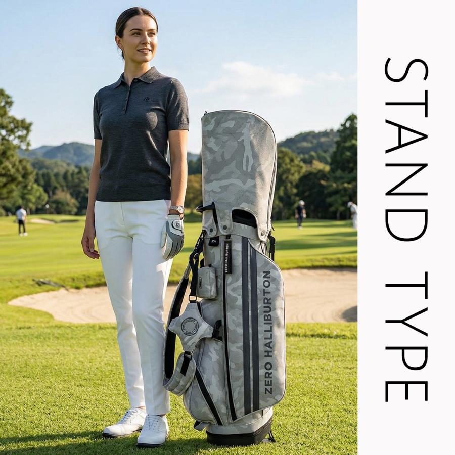 最大44% 4/19まで ゼロハリバートン ゴルフ ジェーシー キャディバッグ スタンド 9型 4分割 46インチ対応 ZERO HALLIBURTON GOLF JC 85232 | ZERO HALLIBURTON | 08