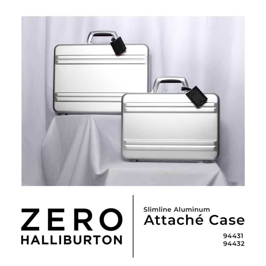 最大50% 3/25限定 ゼロハリバートン アルミ アタッシュケース A4 ZERO HALLIBURTON Slim Alumium ATT 94431-05 | ZERO HALLIBURTON | 02