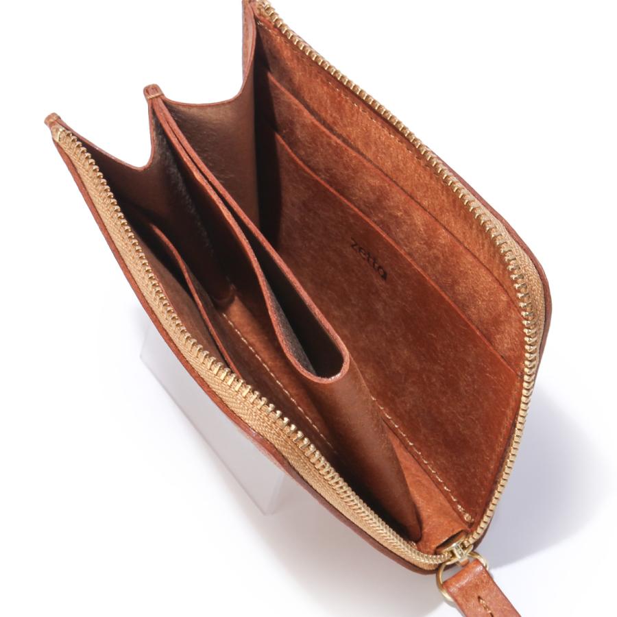 最大50% 1/25限定 ゼタ 財布 ミニ財布 ミニウォレット プレブロレザー 本革 日本製 L字ファスナー お札が折れない 化粧箱付き ZETTA zetta-002pb | ブランド登録なし | 10