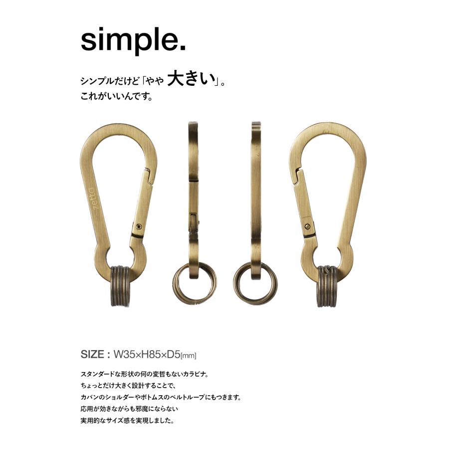 【新品未使用】CVLTE カラビナキーチェーン NONINA] キーホルダー キーチェーン 本革製 カラビナ For