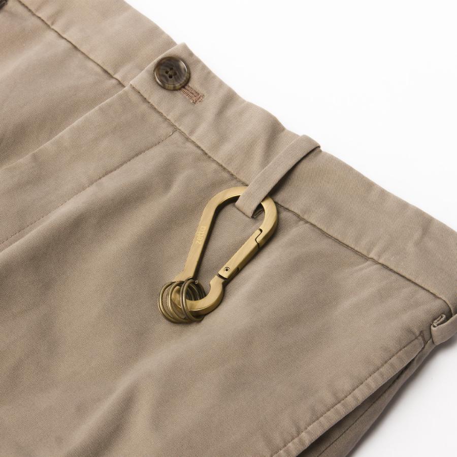 メール便選択で送料無料 Zetta ゼタ カラビナ キーホルダー キーチェーン キーリング ブランド 大きめ アンティークゴールド zetta-003 | ブランド登録なし | 07