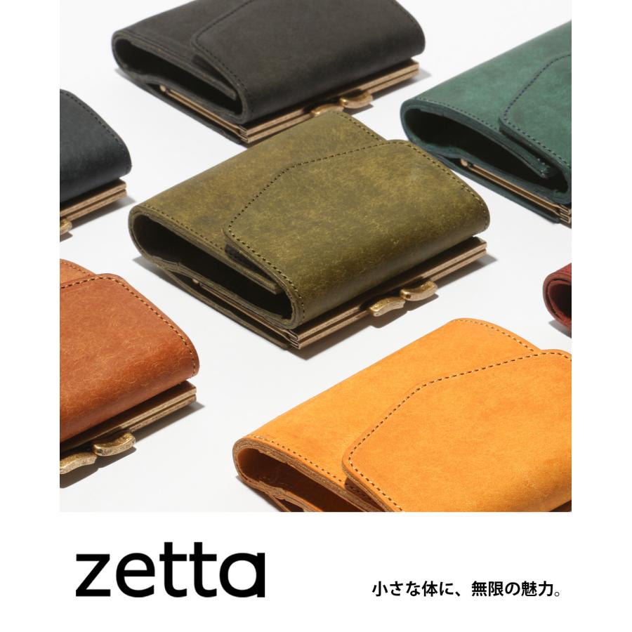 商品レビューで+5%｜ゼタ プエブロ 財布 二つ折り財布 本革 メンズ レディース がま口 日本製 zetta Pueblo zetta-004 最大51% 1/11限定 ゼタ プエブロ 財布 二つ折り財布 本革 メンズ