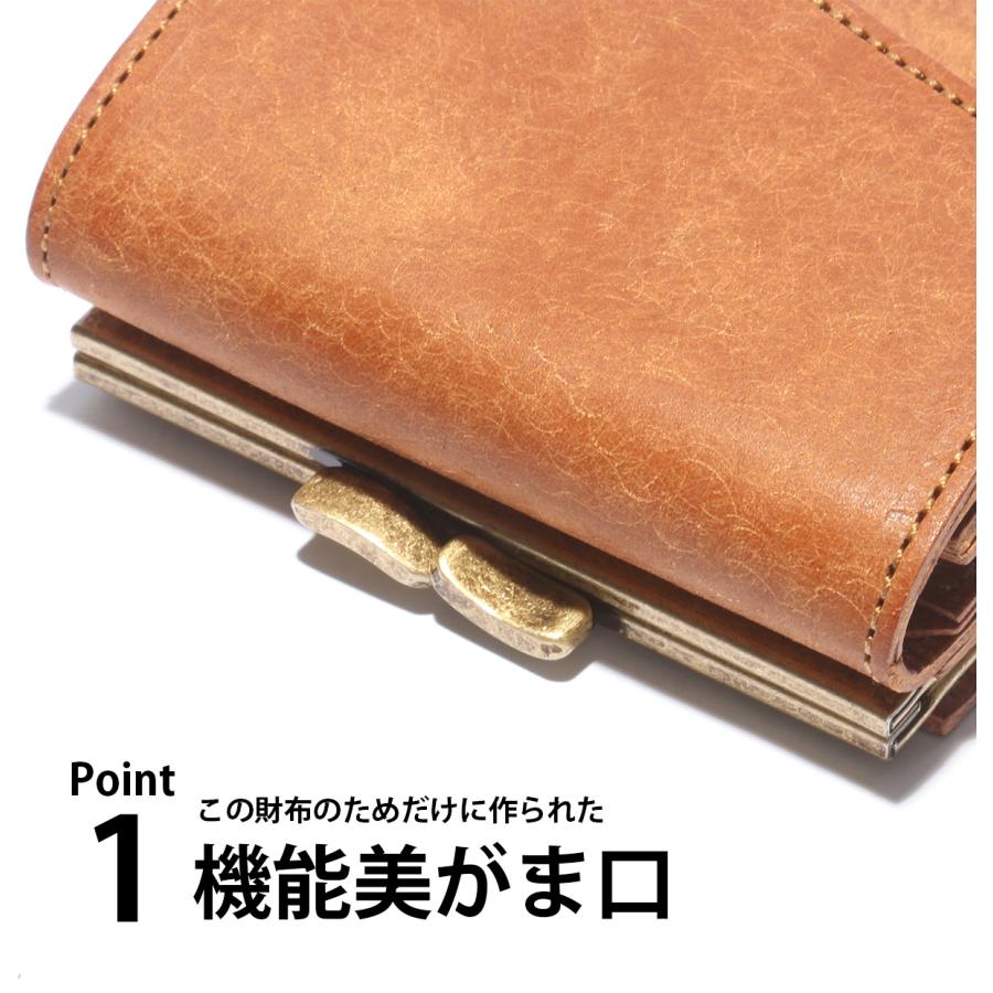 最大51% 1/19限定 ゼタ プエブロ 財布 二つ折り財布 本革 メンズ レディース がま口 日本製 zetta Pueblo zetta-004 | ブランド登録なし | 09