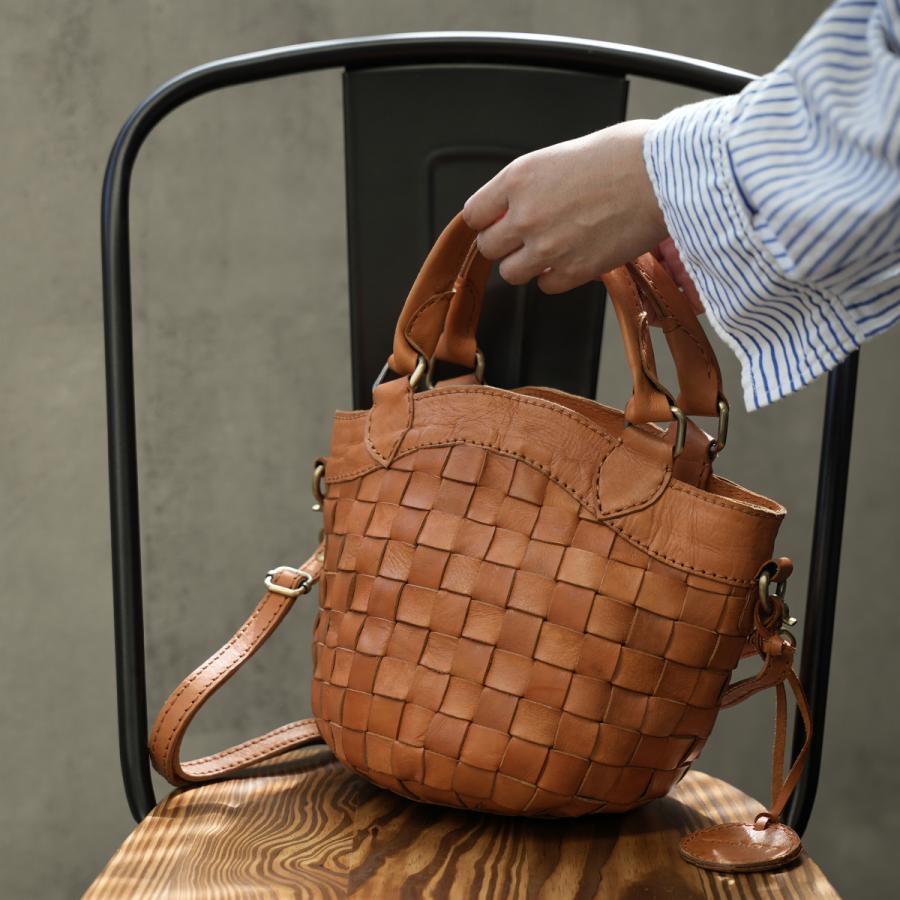 最大50% 9/6限定 ズッケロ ミニショルダーバッグ レディース ブランド 軽量 小さめ 斜めがけ 2WAYショルダートート A6 バケット zucchero Bucket 40041 | zucchero filato | 08