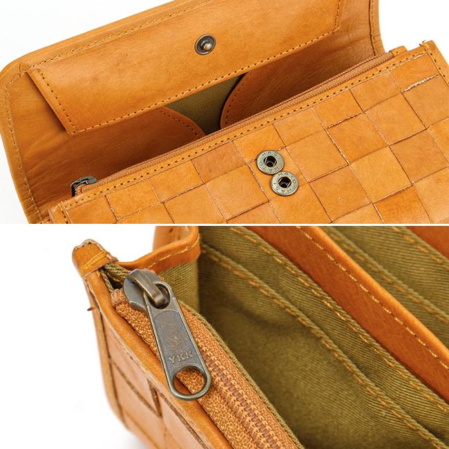 ズッケロ 長財布 レディース ブランド レザー 本革 革編み 大容量 ボックス型小銭入れ ロングウォレット ルイーザ zucchero Luisa 48082 | zucchero filato | 16