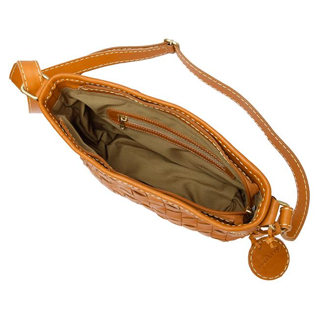 最大51% 3/27限定 ズッケロ ショルダーバッグ レディース ブランド レザー 本革 軽量 横型 編み込み 斜めがけ 小さめ B6 バケット zucchero Baquette 48300 | zucchero filato | 07