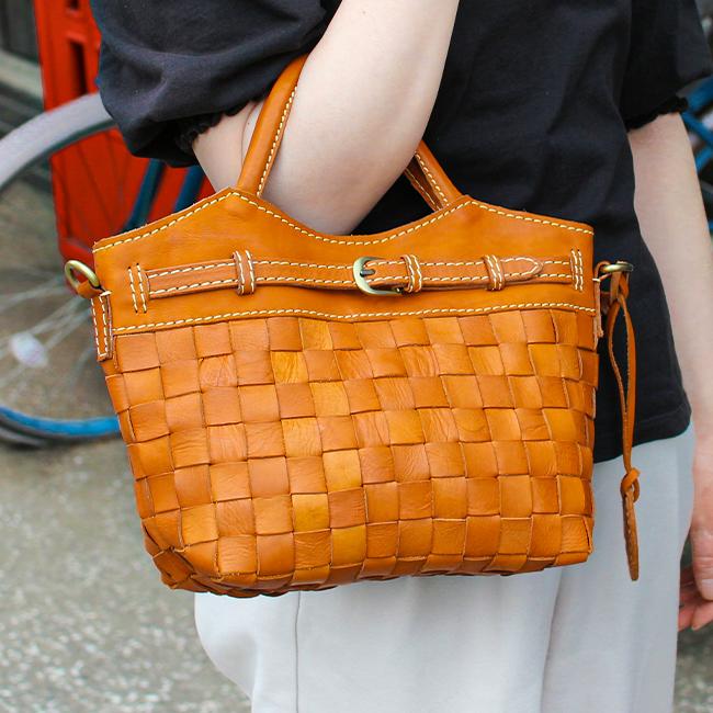 最大42% 1/27限定 ズッケロ ショルダーバッグ ハンドバッグ レディース ブランド レザー 本革 軽量 斜めがけ 小さめ 2WAY A5 バケット zucchero Baquette 48820 | zucchero filato | 06