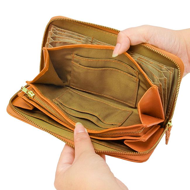 最大42% 2/22限定 ズッケロ 長財布 レディース ブランド レザー 本革 革編み 大容量 ラウンドファスナー ロングウォレット ルイーザ zucchero Luisa 49174 | zucchero filato | 11