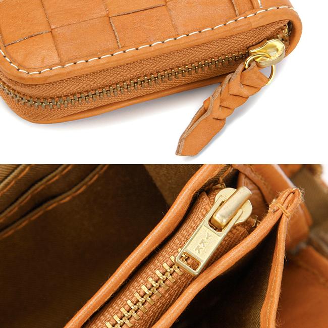 最大37% 1/8限定 ズッケロ 長財布 レディース ブランド レザー 本革 革編み 大容量 ラウンドファスナー ロングウォレット ルイーザ zucchero Luisa 49174 | zucchero filato | 16