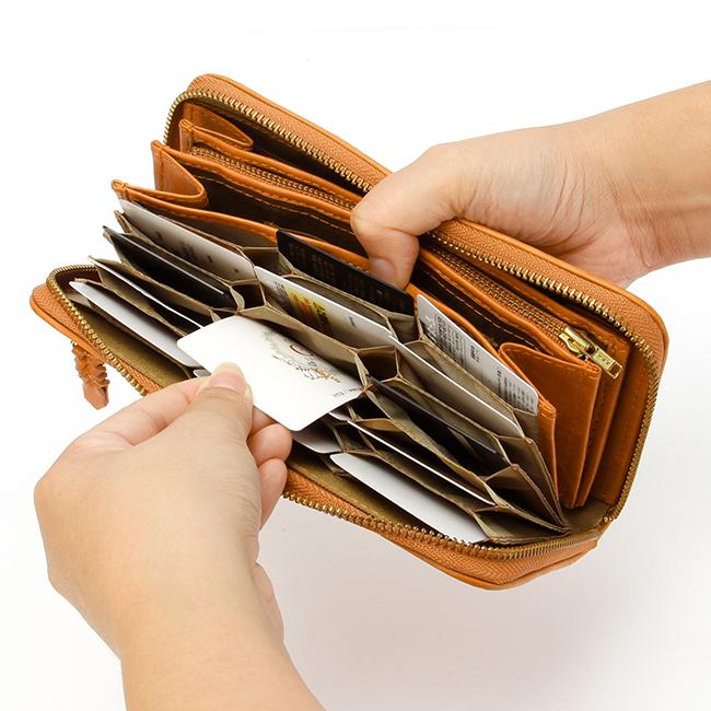 最大42% 2/22限定 ズッケロ 長財布 レディース ブランド レザー 本革 革編み 大容量 ラウンドファスナー ロングウォレット ルイーザ zucchero Luisa 49174 | zucchero filato | 08