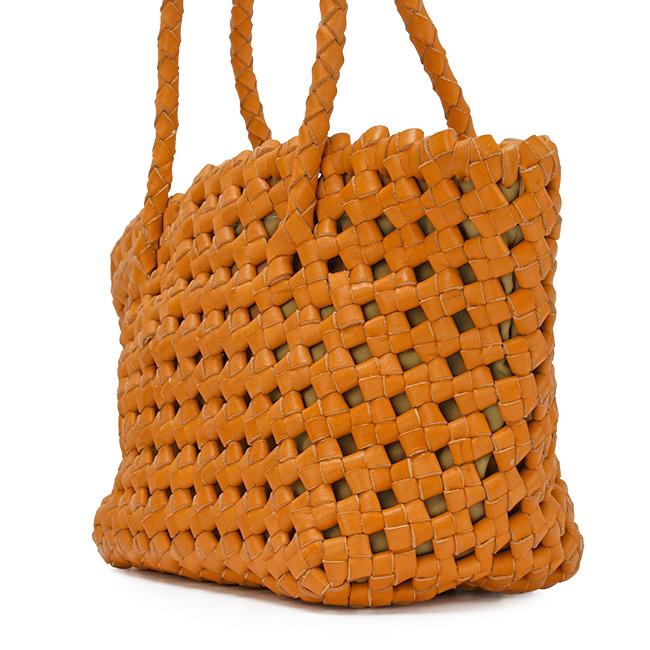 ズッケロ トートバッグ ハンドバッグ レディース ブランド レザー 本革 軽量 編み込み メッシュ ミニトート セレーナ zucchero serena 49586 | zucchero filato | 10