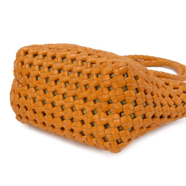 ズッケロ トートバッグ ハンドバッグ レディース ブランド レザー 本革 軽量 編み込み メッシュ ミニトート セレーナ zucchero serena 49586 | zucchero filato | 11