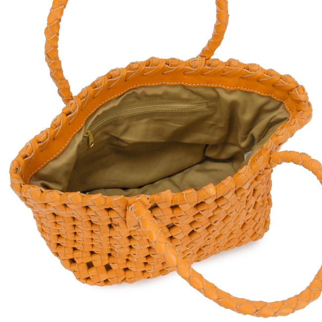 最大51% 3/27限定 ズッケロ トートバッグ ハンドバッグ レディース ブランド レザー 本革 軽量 編み込み メッシュ ミニトート セレーナ zucchero serena 49586 | zucchero filato | 12