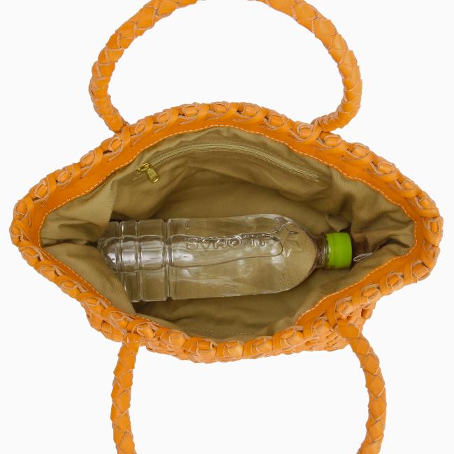 最大53% 3/1まで ズッケロ トートバッグ ハンドバッグ レディース ブランド レザー 本革 軽量 編み込み メッシュ ミニトート セレーナ zucchero serena 49586 | zucchero filato | 14