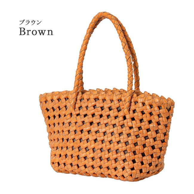 最大50% 9/6限定 ズッケロ トートバッグ ハンドバッグ レディース ブランド レザー 本革 軽量 編み込み メッシュ ミニトート セレーナ zucchero serena 49586 | zucchero filato | 03