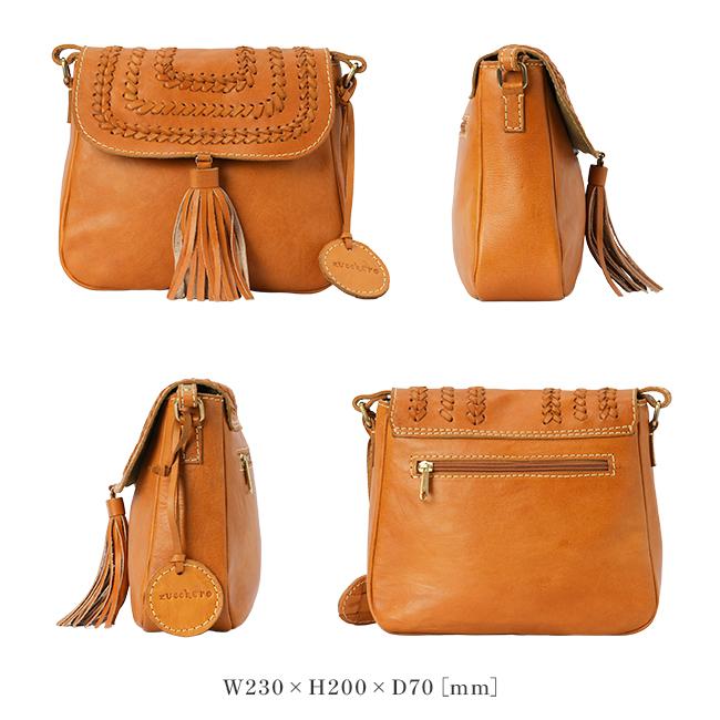 最大51% 3/27限定 ズッケロ ショルダーバッグ レディース ブランド レザー 本革 軽量 横型 斜めがけ 小さめ ミニ B6 コルネリア zucchero Cornelia 49774 | zucchero filato | 04