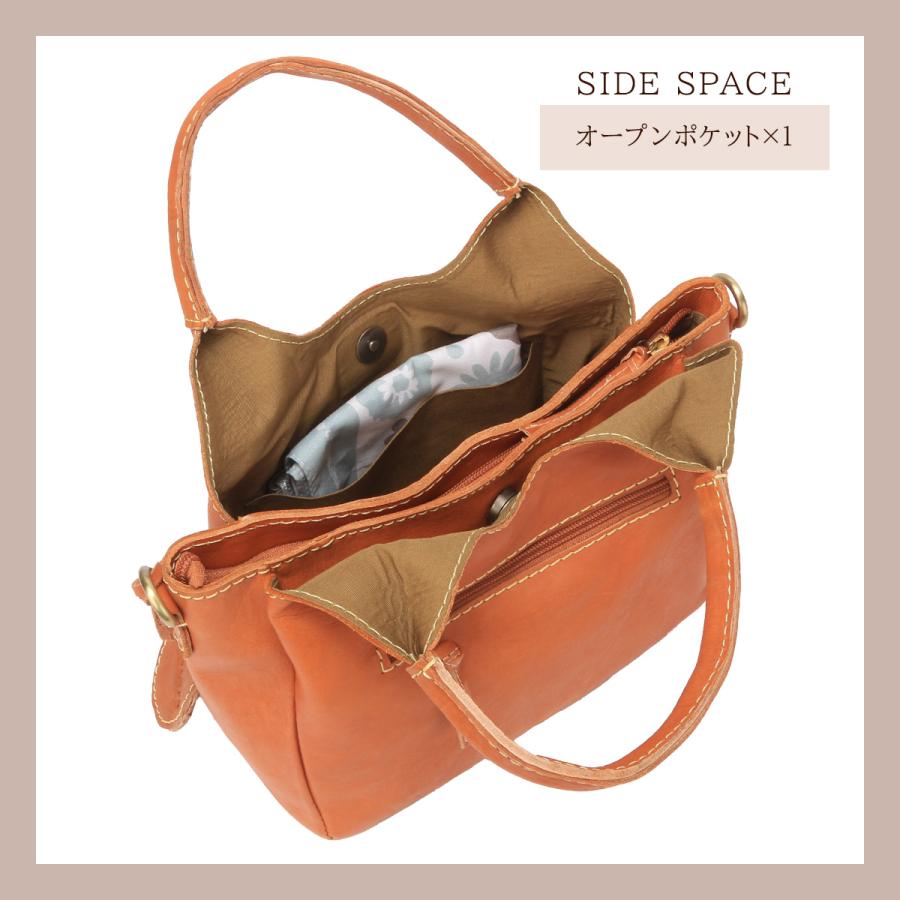 ズッケロ バケット トートバッグ レディース ミニ 小さめ 本革 2WAY zucchero bucket 49871 | zucchero filato | 11