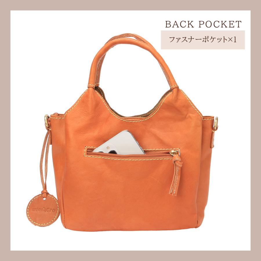 ズッケロ バケット トートバッグ レディース ミニ 小さめ 本革 2WAY zucchero bucket 49871 | zucchero filato | 13