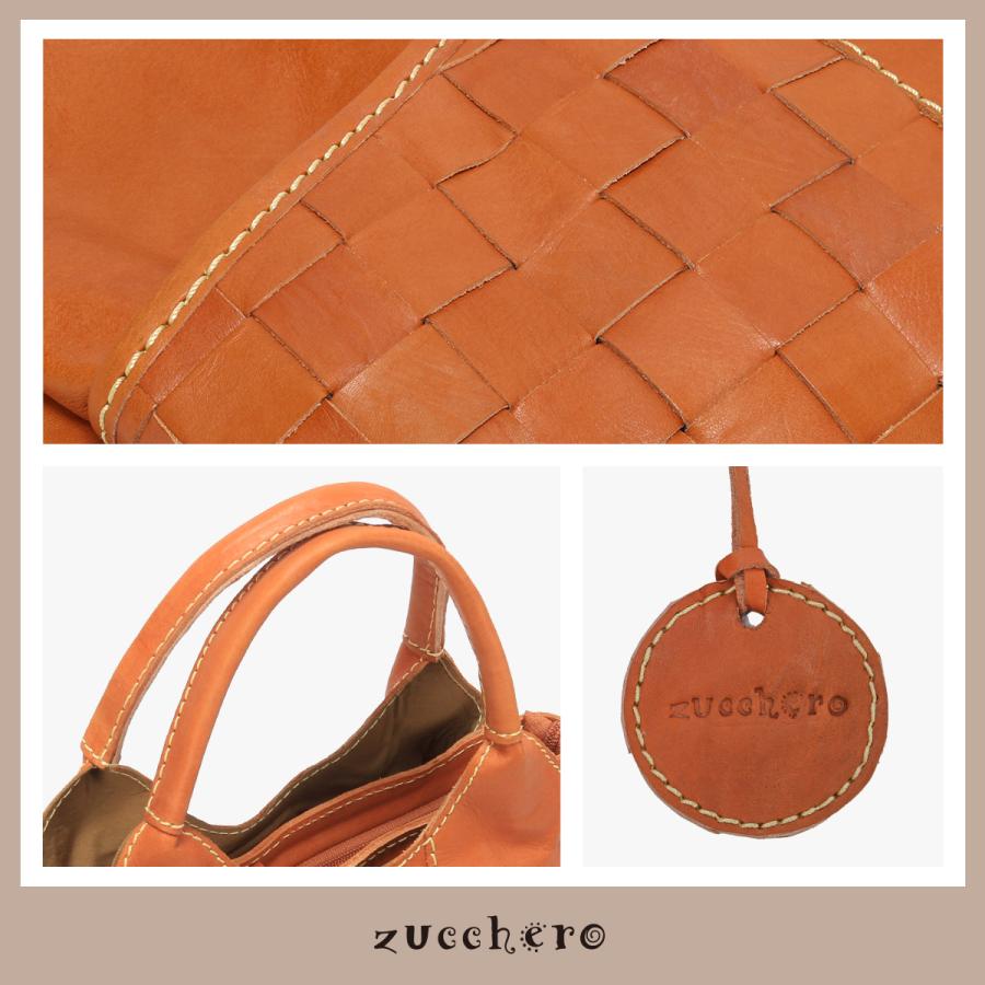 最大50% 9/6限定 ズッケロ バケット トートバッグ レディース ミニ 小さめ 本革 2WAY zucchero bucket 49871 | zucchero filato | 16