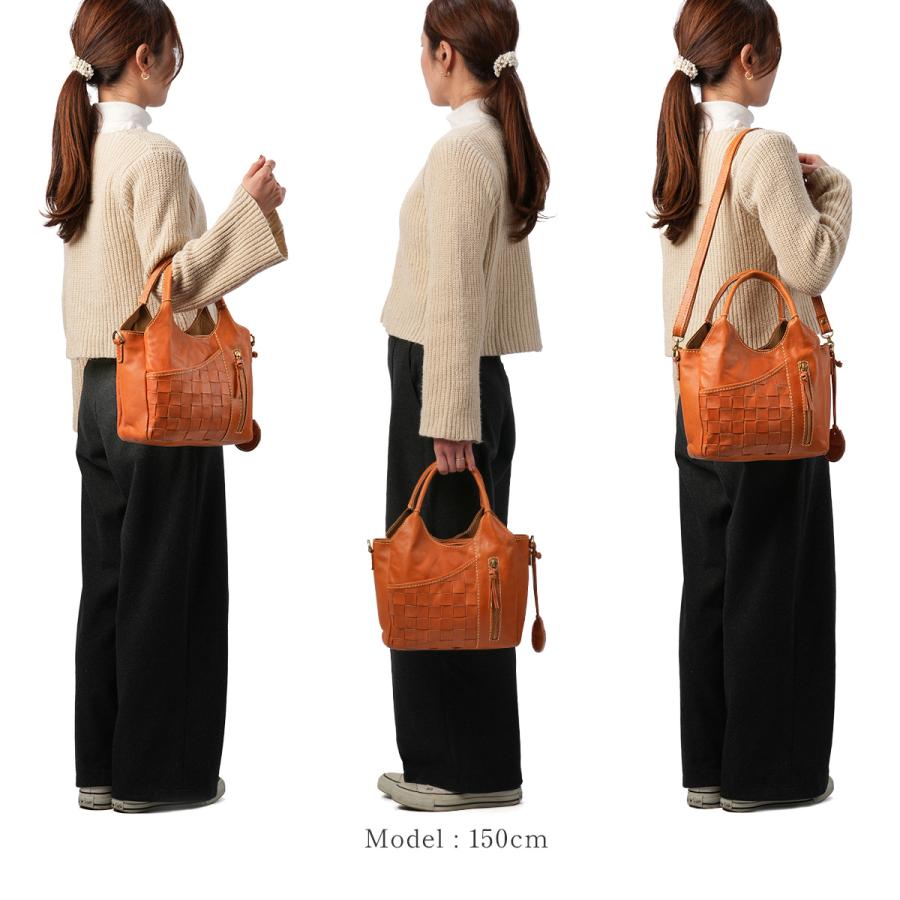 ズッケロ バケット トートバッグ レディース ミニ 小さめ 本革 2WAY zucchero bucket 49871 | zucchero filato | 05