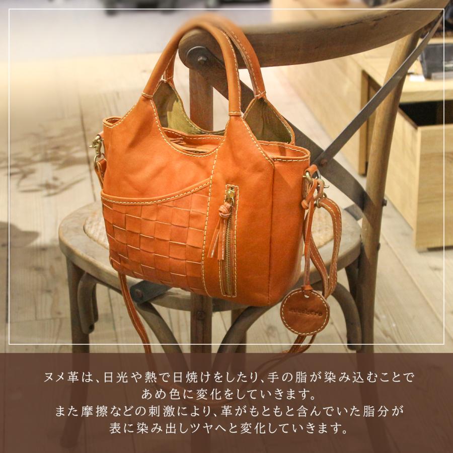 ズッケロ バケット トートバッグ レディース ミニ 小さめ 本革 2WAY zucchero bucket 49871 | zucchero filato | 07