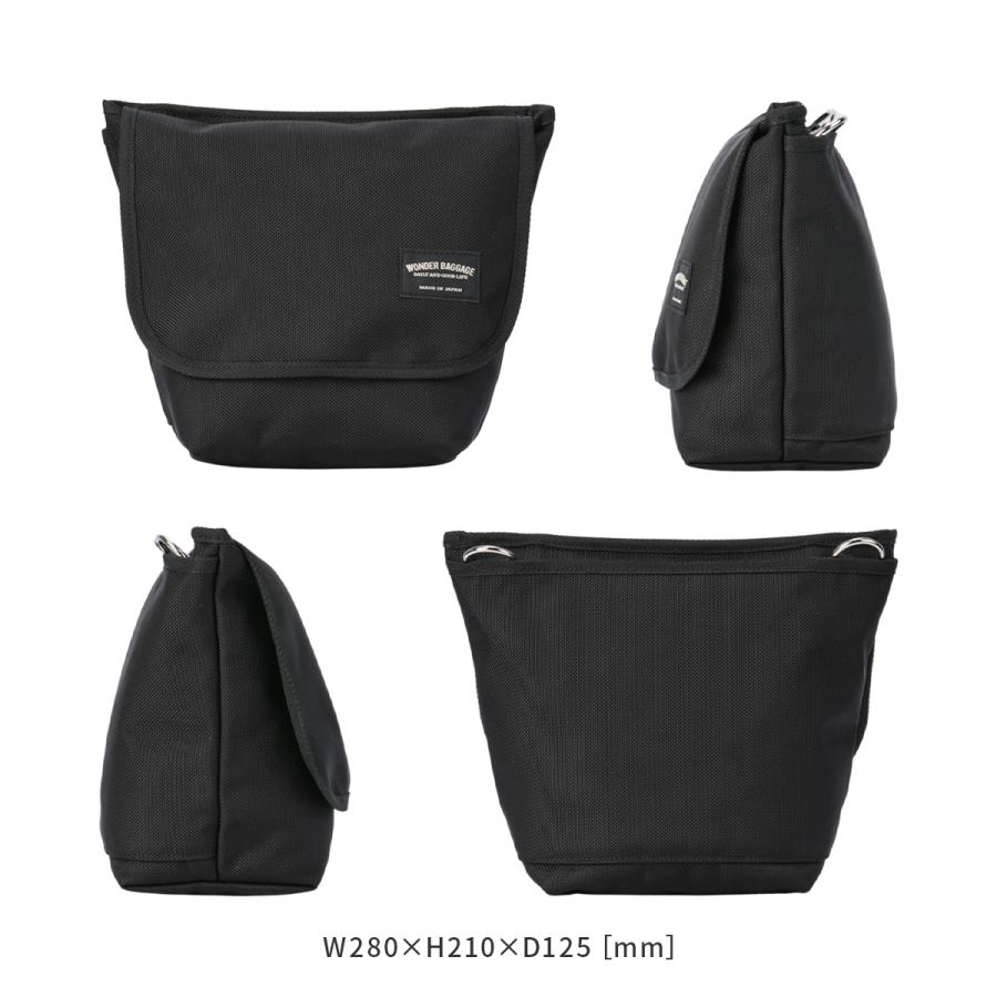 最大51% 1/4限定 ワンダーバゲージ ショルダーバッグ [ M ] メンズ レディース ブランド タウンバッグ WONDER BAGGAGE TOWN BAG ZW-003 | WONDER BAGGAGE | 05