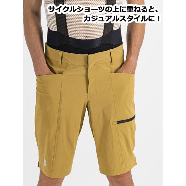 Sportful スポーツフル 1122001 GIARA OVERSHORT（カジュアルサイクルパンツ）：266 LIGHT LIQUORICE |  | 05
