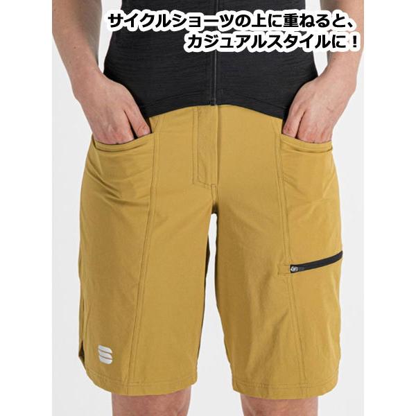Sportful スポーツフル 1122033 GIARA W OVERSHORT（レディースサイクルパンツ）：266 LIGHT LIQUORICE |  | 05