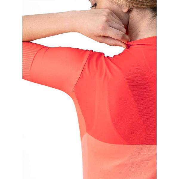 CASTELLI カステリ 4522065 VELOCISSIMA JERSEY（レディースサイクルジャージ）：583 CORAL FLASH/BRILLIANT PINK | Castelli | 04