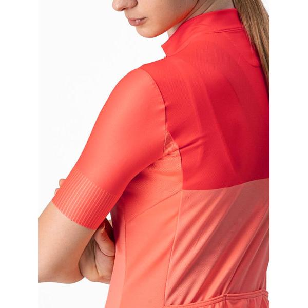 CASTELLI カステリ 4522065 VELOCISSIMA JERSEY（レディースサイクルジャージ）：583 CORAL FLASH/BRILLIANT PINK | Castelli | 05
