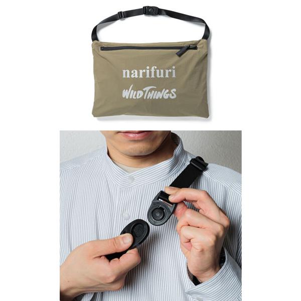 narifuri ナリフリ NFWT_02 narifuri×WILD THINGS パッカブルデナリジャケット：017 GREGE | narifuri | 04