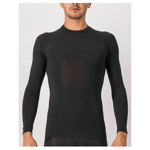 CASTELLI カステリ 4520531 CORE SEAMLESS BASE LAYER LS（サイクルアンダーウェア）：010 BLACK | Castelli