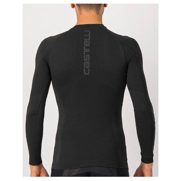 CASTELLI カステリ 4520531 CORE SEAMLESS BASE LAYER LS（サイクルアンダーウェア）：010 BLACK | Castelli | 01