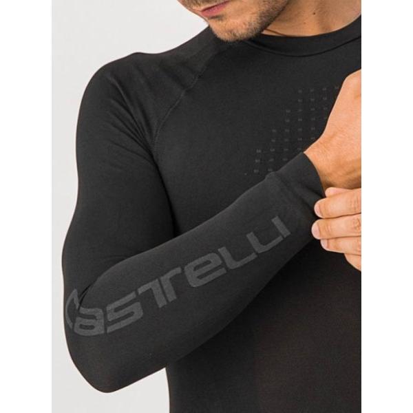 CASTELLI カステリ 4520531 CORE SEAMLESS BASE LAYER LS（サイクルアンダーウェア）：010 BLACK | Castelli | 02
