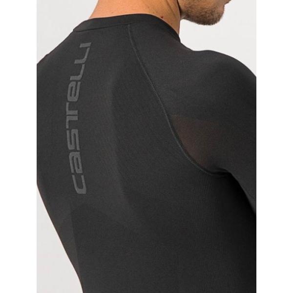 CASTELLI カステリ 4520531 CORE SEAMLESS BASE LAYER LS（サイクルアンダーウェア）：010 BLACK | Castelli | 04