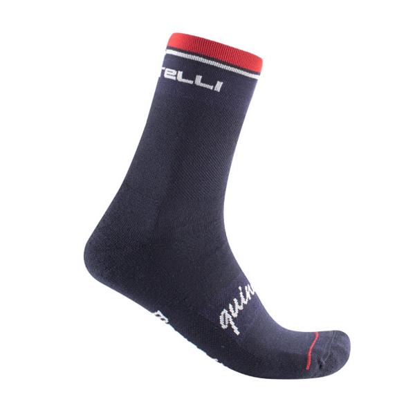 CASTELLI カステリ 4522533 QUINDICI SOFT MERINO SOCK（ウインターサイクルソックス）：055 DARK BLUE | Castelli