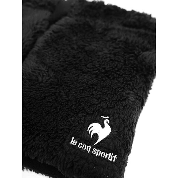 le coq sportif ルコックスポルティフ QMAUJK50 ボアネックウォーマー：BK | le coq sportif | 02