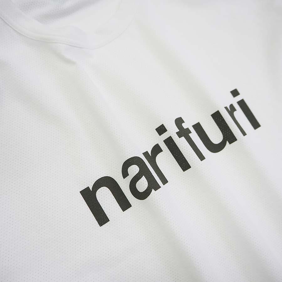 narifuri ナリフリ NF1154 アクティブメッシュバックポケットTシャツ：020 WHITE | narifuri | 02