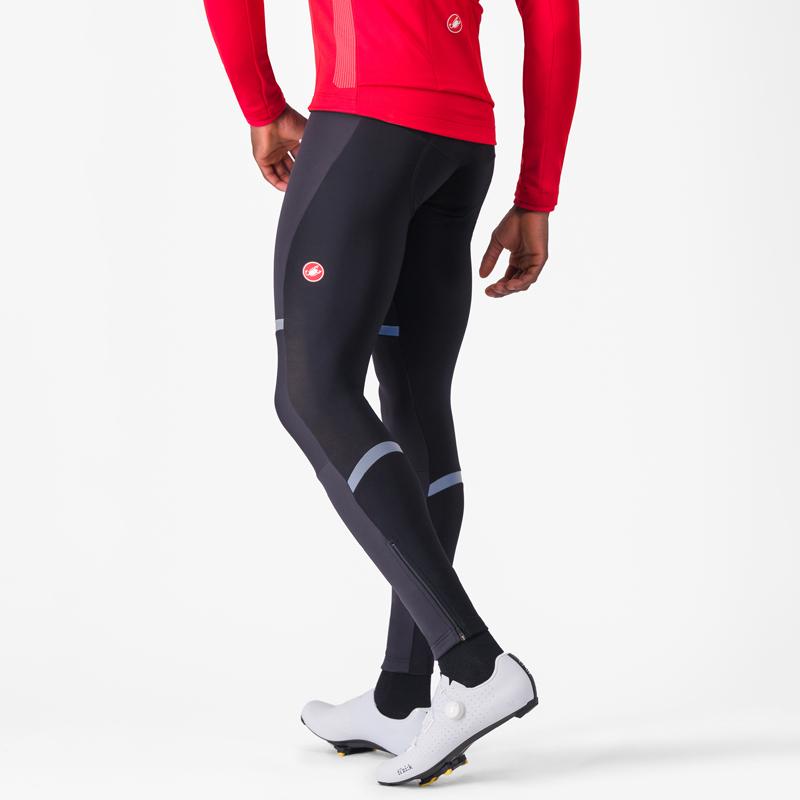 カステリ　Castelli　メンズ　ビブタイツ　秋冬用　XL　ネイビー 寒い季節（冬） サイクリング メンズ - Castelli Cycling